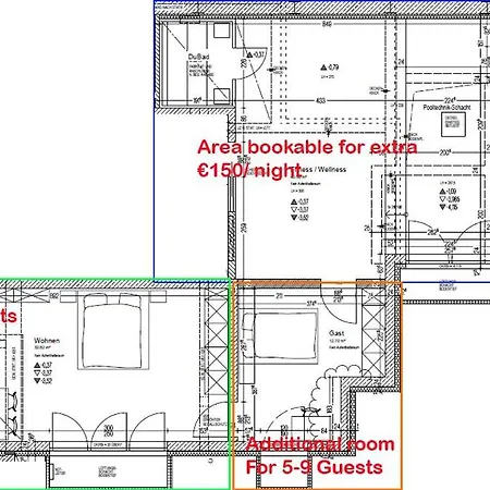 Apartment Ug Neubau - Pool, Gym, Sauna, Zweites Bad Extra Buchbar